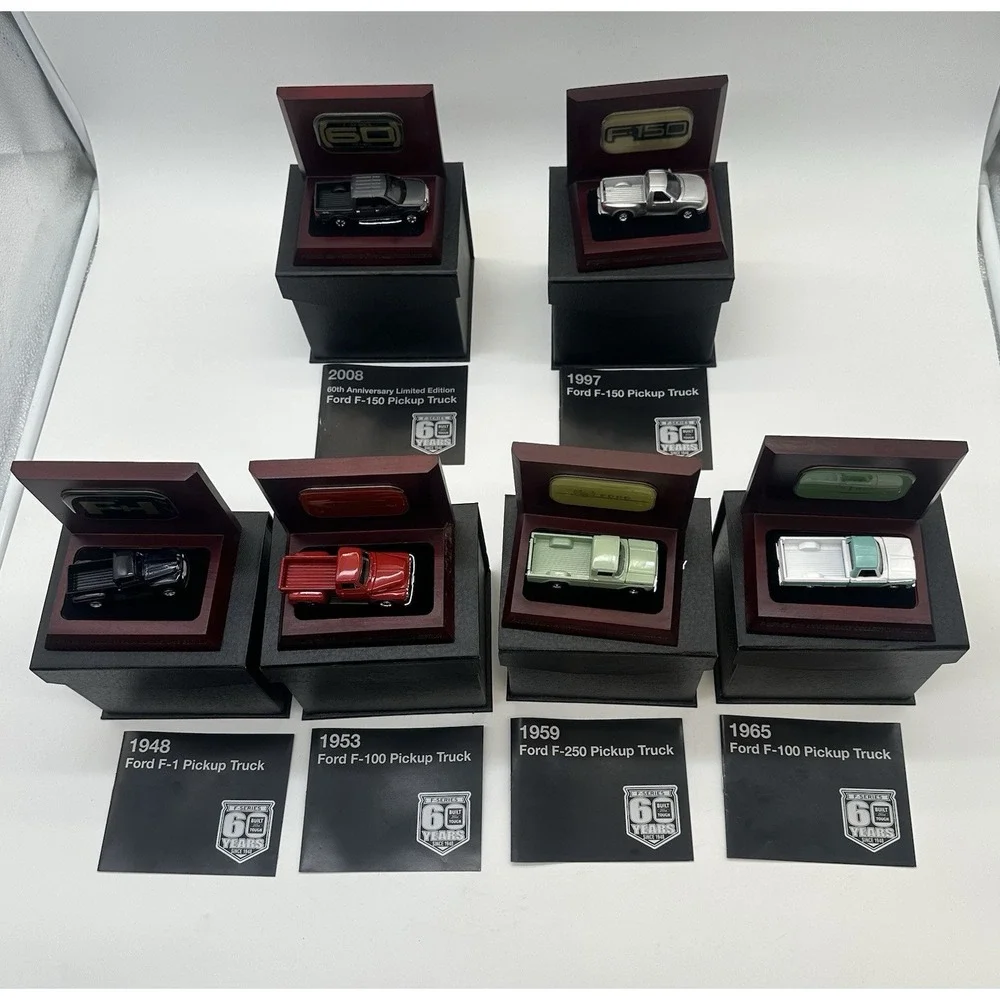 FORD F-SERIES 60TH ANNIVERSARY COLLECTOR'S EDITION SET OF 6 DIECAST TRUCKS
